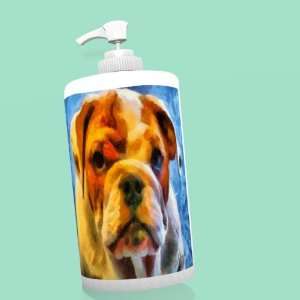 English Bulldog Soap/lotion Dispenser