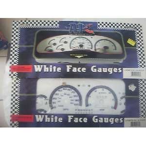  AIR WHITE FACE GAUGES FOR (94 97 chevy s10 pick up 