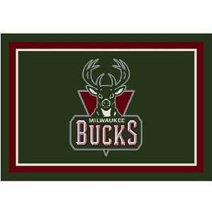  Milliken Milwaukee Bucks Small Team Spirit Rug: Sports 
