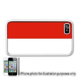  Indonesia Indonesian Flag Apple Iphone 4 4s Case Cover 