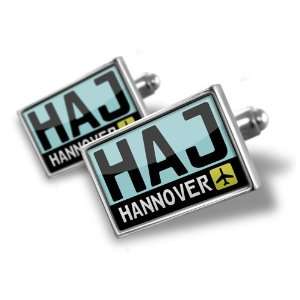Cufflinks Airport code HAJ / Hannover country: Germany   Hand Made 