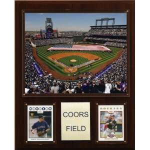  MLB Coors Field Stadium Plaque