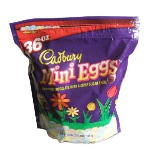 Cadbury Easter Candy Coated Mini Eggs, 36 Ounce Bag  