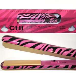 Chi Zebra 1 Flat Hair Iron Ceramic Collection Pink   Inventory 