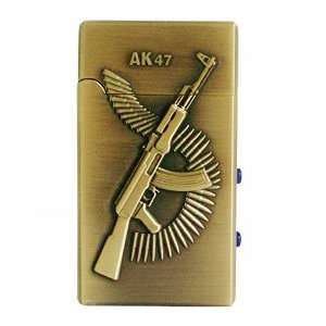 AK 47 Torch Lighter Gun Lighter with LED Light and Currency Detector