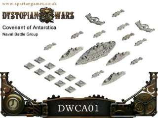 Covenant of Antarctica Naval Group CA01 Dystopian Wars  