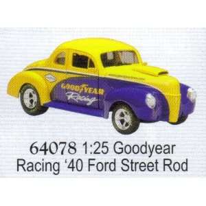  Speccast Goodyear Tires Racing 1940 Ford Street Rod Car 