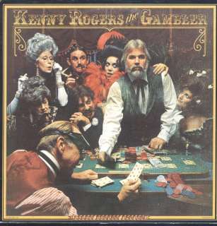 Kenny Rogers: The Gambler LP VG++ Canada UA Poster  