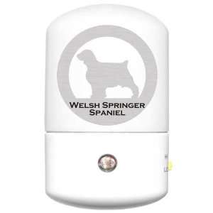  Welsh Springer Spaniel LED Night Light: Home Improvement