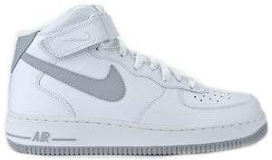   AIR FORCE 1 MID 07 MENS 315123 106 WHITE / WOLF GREY / WHITE  