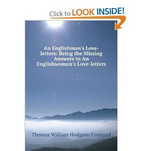   An Englishwomans Love letters: Thomas William Hodgson Crosland: Books