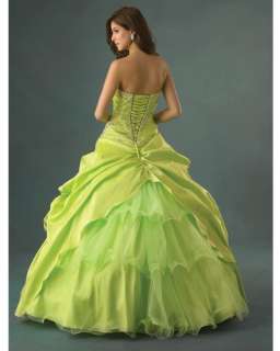 New light green Stuning Prom/Ball/Evening Gown Size 6 8 10 12 14 16 