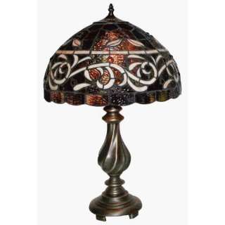  Stained Glass Tiffany Style Design Pattern Table Lamp 
