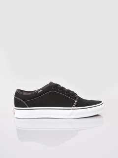   VULCANIZED AUTHENTIC BLACK WHITE CANVAS SNEAKERS SHOES ALL SIZES NEW