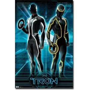  Tron Legacy Glow In The Dark Movie Poster