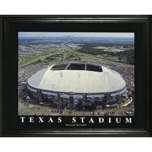  Dallas Cowboys   Old Texas Stadium Aerial   Lg   Framed 