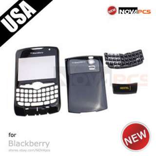 Blackberry Curve 8350 8350i Black Full housing