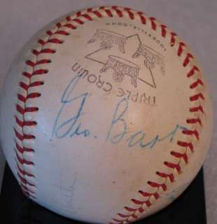PEPPER MARTIN AND OTHERS SIGNED AUTOGRAPHED PSA DNA BASEBALL 9 