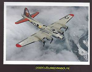 BOEING B 17 FLYING FORTRESS WW2 War Airplane PICTURE POSTCARD  
