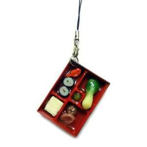    Japanese Fun: Realistic Vegetable Meal Phone Charm: Toys & Games