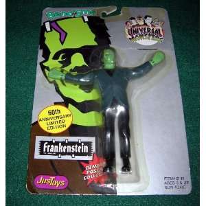    1990 Universal Monsters Frankenstein Bendable Figure Toys & Games