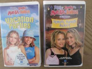 Lot 18 GIRL VHS VIDEO MOVIE MARY KATE & ASHLEY OLSEN TWINS MUSICAL 