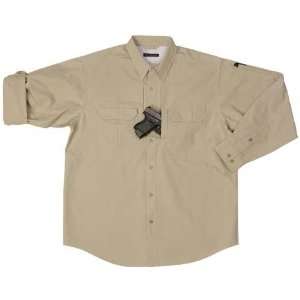  5.11 Inc Mens L/S Tactical Shirt Khaki L #72157 055 L 