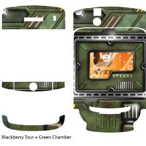   Green Chamber Design Protective Skin for Blackberry Tour Electronics