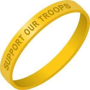  SUPPORT OUR TROOPS Wristband (band)