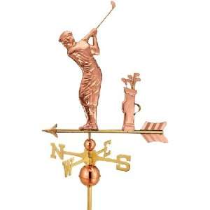  Good Directions: Golfer Full Size Weathervane: Patio, Lawn 