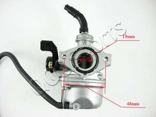 Carburetor PZ19 for 70cc 90cc 110cc 4 Stroke Engine