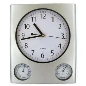  Weather Station Wall Clock: Kitchen & Dining