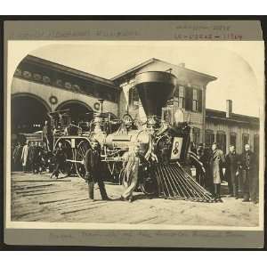   Lincoln funeral train,ceremonies,railroad,IL,1865: Home & Kitchen
