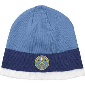  Adidas Denver Nuggets Knit Hat One Size Fits All: Sports 