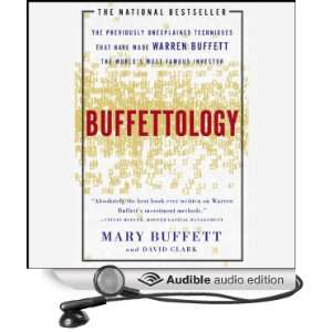   Buffettology (Audible Audio Edition) Mary Buffett, David Clark Books
