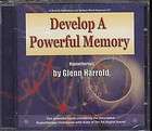 Glenn Harrold Develop A Powerful Memory audio book CD NEW Hypnotherapy 