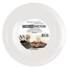  Form & Function 7 inch Plates, White