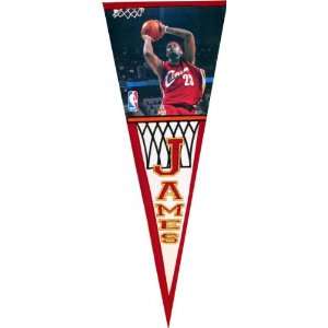  LeBron James Cleveland Cavaliers Pennant Sports 