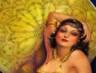 ALLURING JAZZ AGE 1930S PIN UP LARGE HAREM SALOME SPICY VINTAGE RARE 