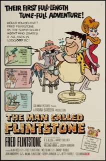 The Man Called Flintstone 1966 Original U.S. One Sheet Movie Poster 