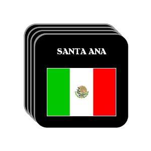  Mexico   SANTA ANA Set of 4 Mini Mousepad Coasters 