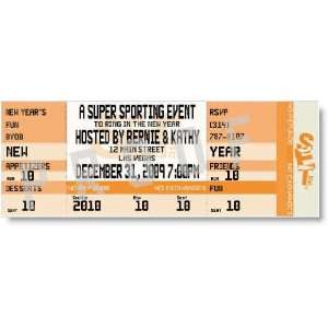  New Years Sporting Event Ticket Invitations Health 