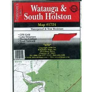  Watauga & South Holston Tennessee Lakes Waterproof and 