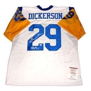  Eric Dickerson Autographed Saint Louis Rams NFL Jersey 