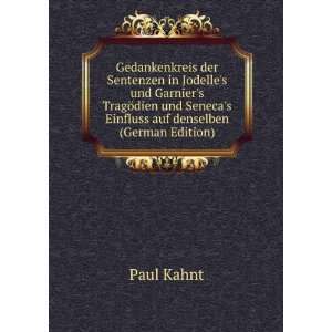   dien und Senecas Einfluss auf denselben (German Edition): Paul Kahnt