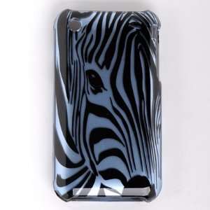   Apple iPhone 3G, 3GS 3G S   Cool Black Blue Safari Silver Zebra Full