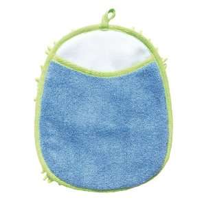 Unger 15823 Green and Blue MicroFiber Dust and Wash Mitt  