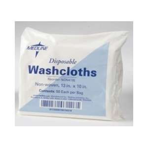  Washcloth, Disposable, White, 10x13 Health & Personal 