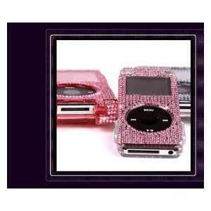 Video iPod Bling Case in Pink Crystals 