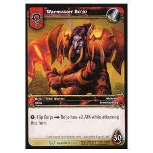   of Warcraft Hunt for Illidan Single Card Warmaster Bojo #18 Uncommon
